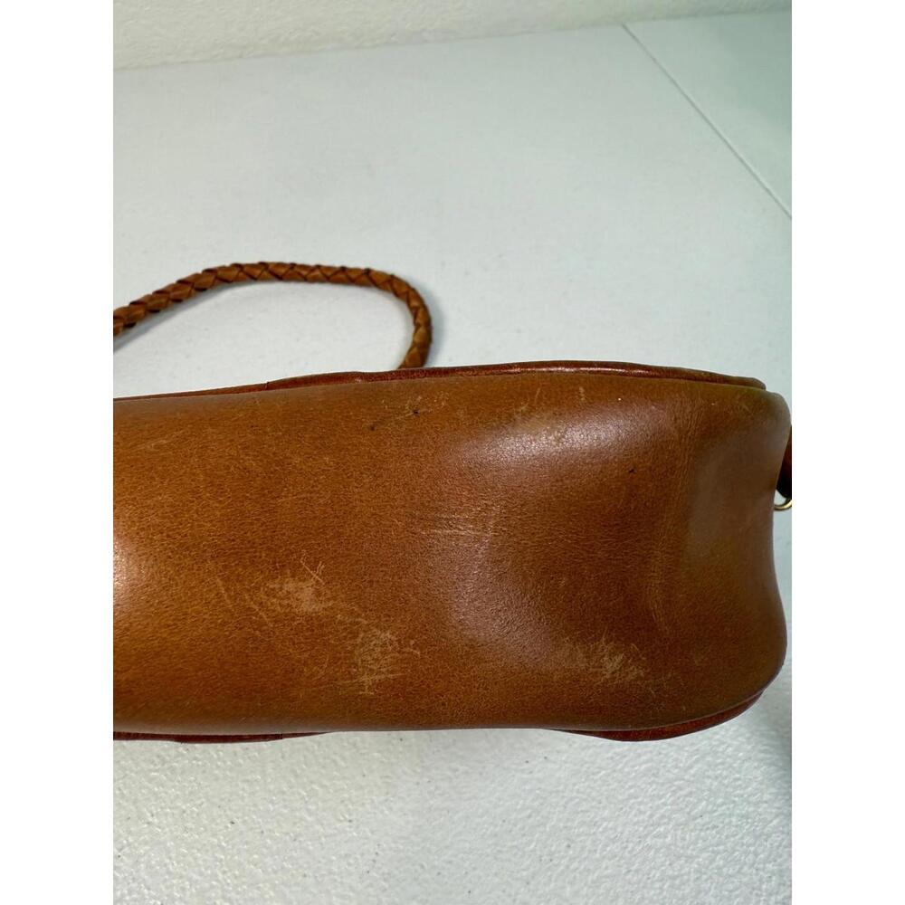 Bembien Vintage Check Ovale Crossbody – As Is (Leather Cracking & Scratches) - Picture 8 of 15
